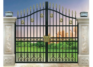 別墅鋁藝庭院門(mén)